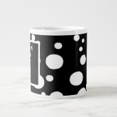 Concevez votre propre Mug Jumbo - Zones Noires et (Devant)