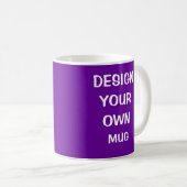 Concevez votre propre Mug - Violet (Devant droit)
