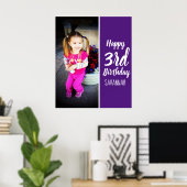 Concevez votre propre photo personnalisée Poster A (Bureau à domicile)