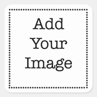 Concevez votre propre Sticker Carré personnalisé