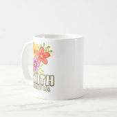 Concevez votre propre : -) tasse à café à deux ton (Devant gauche)