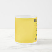 Concevez votre propre tasse de bière - jaune (Centre)