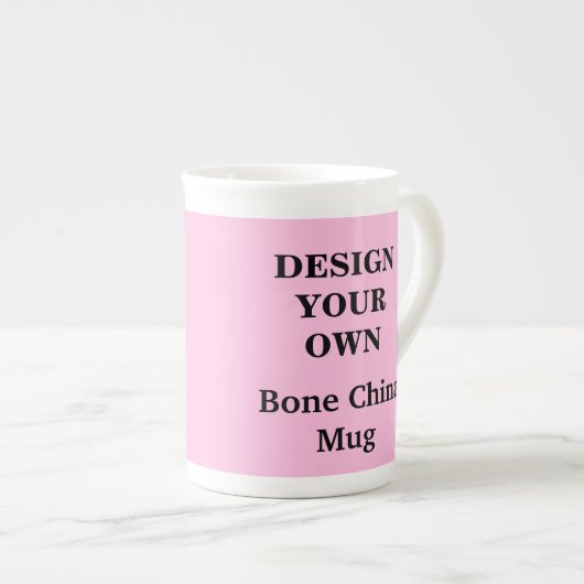 Concevez votre propre tasse de porcelaine tendre - (Devant droit)