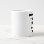 Concevez votre propre tasse enorme - entièrement (Devant)