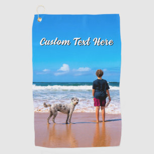 Concevez Votre Serviette de Golf Photo d'Animal de