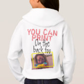Concevez votre Sweatshirt ! Enfants photo personna (Dos)