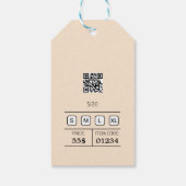 Concevoir des étiquettes, des étiquettes de vêteme (Dos)