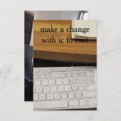 concevoir une belle invitation (Devant / Derrière)