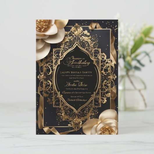 Concevoir une invitation d'anniversaire (Debout devant)