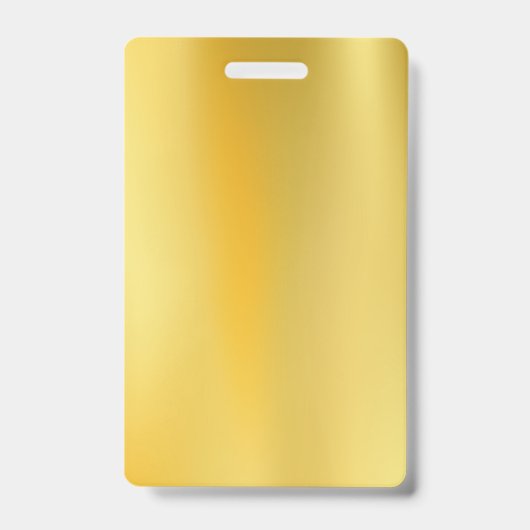 concevoir votre propre badge Gold (Front)