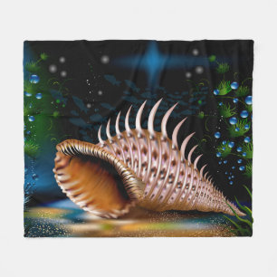 Conch Fleece Deken