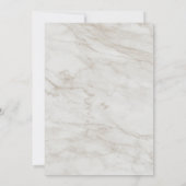 Conch on Beach Celebration of Life Kaart (Achterkant)