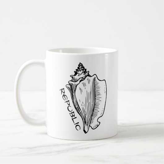 Conch Republic Coffee Mug (Gauche)