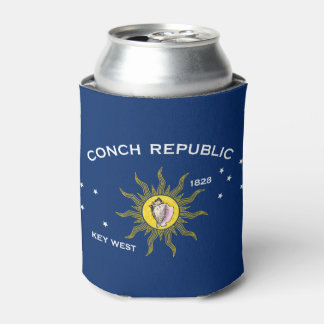 Conch Republic Flag Key West Florida Blikjeskoeler