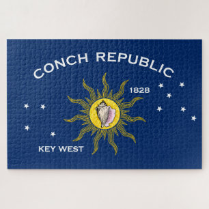 Conch Republic Flag Key West Florida Legpuzzel