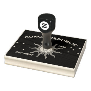 Conch Republic Flag Key West Florida Rubberstempel