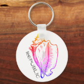 Conch Republic Sleutelhanger (Voorkant)