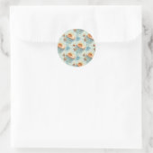 conch ronde sticker (Tas)