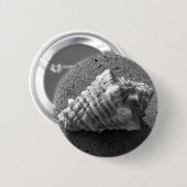 Conch Seashell Sand Beach Button Pendant (Voorkant /achterkant)