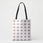 Conch Shell allen over de Canvas tas van de Druk (Voorkant)