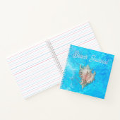 Conch Shell "Beach Life" Beach Journal (Intérieur)