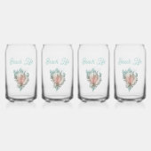 Conch Shell "Beach Life" Blikvorm Glas (Voorkant)