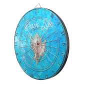 Conch Shell "Beach Life" Dartbord (Voorkant Rechts)