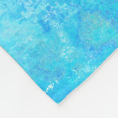 Conch Shell "Beach Life" Fleece Deken (Hoek)