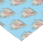 Conch Shell "Beach Life" Tafelkleed (Gekanteld)