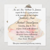 Conch Shell Beach Theme Weddenschap Kaart (Voorkant / Achterkant)