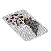 Conch Shell en Butterflies 2 Magneet (Rechterzijde)