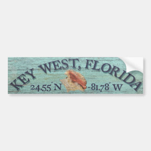 Conch Shell Key West Bumpersticker