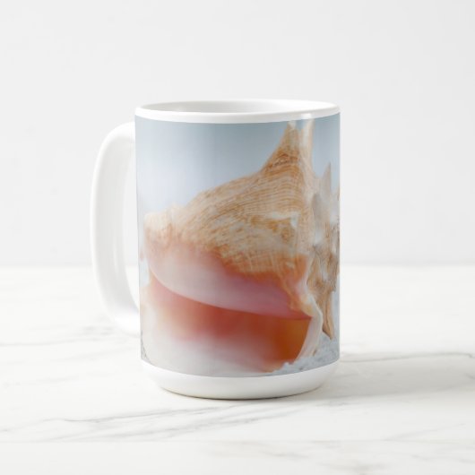 Conch Shell Koffiemok (Voorkant links)