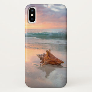 Conch Shell op de Beach   Jamaica iPhone X Hoesje
