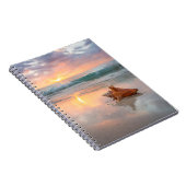 Conch Shell op de Beach | Jamaica Notitieboek (Rechterzijde)