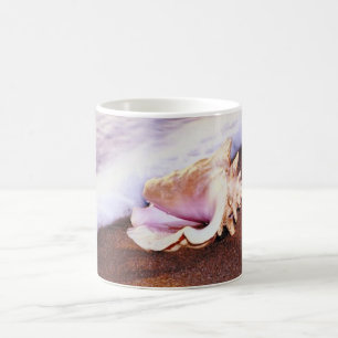 Conch Shell op de Mok van de Beach