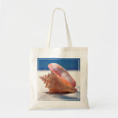 Conch Shell op strand 2 Tote Bag (Voorkant)
