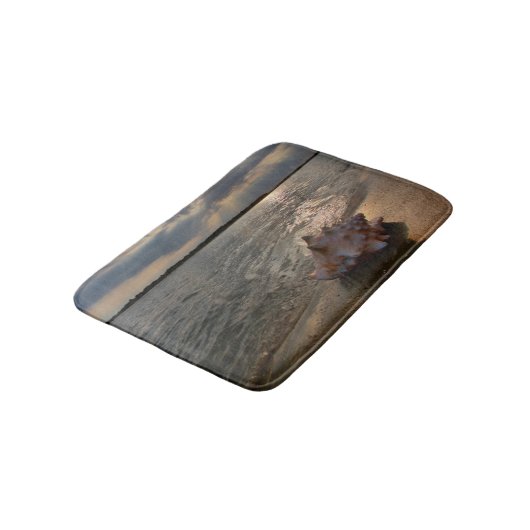 Conch Shell op strand | St. Augustinus, Fl Badmat (Gekanteld)