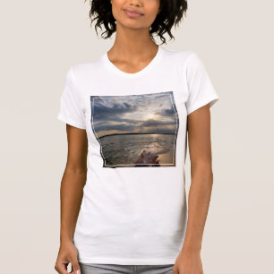 Conch Shell op strand St. Augustinus, Fl T-shirt