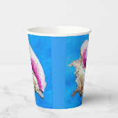 Conch Shell papier bekers (Links)