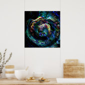 Conch Shell Poster (Keuken)