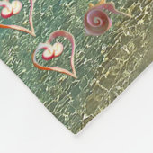 Conch Shell Sculpture Fleece Blanket (Hoek)