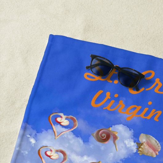 Conch Shell strandlaken (In situ)