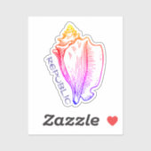 Conch Sticker (Vel)