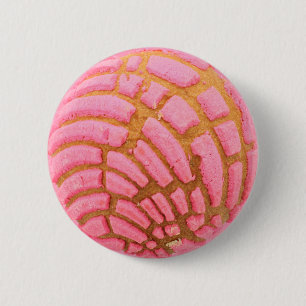Concha Pan De Huevo Mexican Bread Ronde Button 5,7 Cm