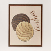 Conchas Mexicaanse Pan Dulce Zoet Brood Panadería Legpuzzel (Verticaal)