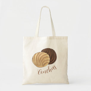 Conchas Mexicaanse Pan Dulce Zoet Brood Panadería Tote Bag