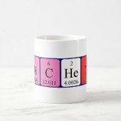Conchetta tasse de nom de table périodique (Centre)