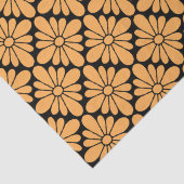 Concho Flower Pattern Marigold Tissuepapier (Detail)