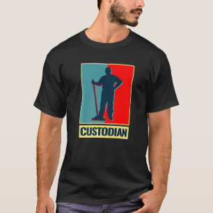 conciërge bewaarder t-shirt